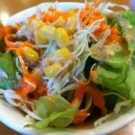 サンデスカフェレストラン - モモセット\1580　サラダ