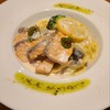 단바라 킷친 Sole - レモンサーモンとクリームソースのパスタ