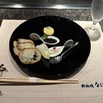 鉄板焼･焼肉 なにわ (リーガロイヤルホテル大阪) - 前菜のキャビア
