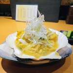 青森の旬菜旬魚とおばんざい 九十九 - 貝焼き味噌