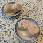 平瀬 - 海老とホタテの焼売。