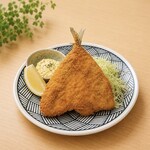 串揚げ酒場 仲丸 - 特大アジフライ