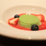 ラ・ヴェーナ・デル・レンニョ - 「抹茶のパンナコッタ」