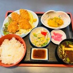 車力 - あじフライ定食950円