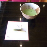 茶室　千里庵 - 季節の和菓子と抹茶セット￥７００（税込）☆♪