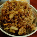 Shinsen An - “かき揚げ天丼 (小海老・イカ・牛蒡・人参)”