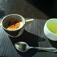 日本料理 「風花」 コンラッド東京 - ほうじ茶のプリン