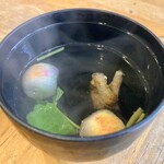 昼だけうなぎ屋 - 肝吸い