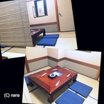 酒房 武蔵 - カウンターも座敷も満席で2人なのにまさかの個室。笑