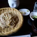 蕎音 - もりそば1.5合　７５０円