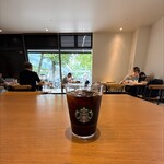 スターバックスコーヒー - ドリンク写真:■Tall アイス コーヒー ¥440
グラスに変更 (+0円)