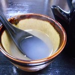 泉州新ばし - 蕎麦湯