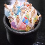 泉州新ばし - つまようじは可愛い袋入り