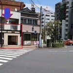 吾妻橋 やぶそば - 駒形橋を渡ってすぐの交差点に面しています