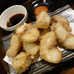 酔い処 誠 - ・フグ唐揚げ
ふっくらとした上品な白身の旨味！やっぱり美味いね(≧▽≦)
骨周りのお肉が美味しく、噛み砕くと旨味が口の中に拡がる。
骨は喉に刺さりやすいので特殊な訓練を受けた方以外は残しましょう(笑)
