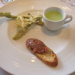 クラリタ ダ マリッティマ - 前菜3種盛り(2015/4)