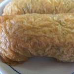 伯蕎庵 しばた - 2015年4月　蕎麦稲荷　ピンぼけ