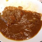 そば処 とう庵 - 蕎麦屋さんのカツカレー　　2015.04