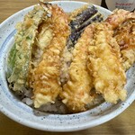 呑ひゃら - 上天丼アップ