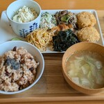 農かふぇ Rice - 料理写真:一汁三菜定食♪