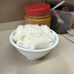 とんこつラーメン めんくい - ■半ライス¥100