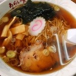 あらい食堂 - セットのラーメン