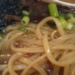 かみあり製麺 - 2015年4月　平たい麺