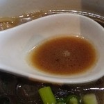 かみあり製麺 - 2015年4月　スープ