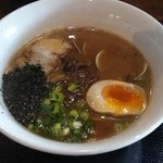 かみあり製麺 - 2015年4月　はまぐり醤油らーめん（680円）