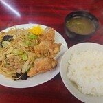 味園 - 料理写真:焼きカラ定食♪
