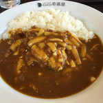 カレーハウス CoCo壱番屋 - 納豆カレー+チーズトッピング(ライス200g1辛)773円(2015.04)