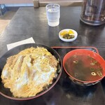 有馬うどん - カツ丼大盛り｡