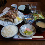 2015.4)鯛かぶと塩焼き定食（８５０円）