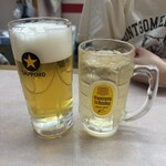 寿楽 - 生ビールとハイボール