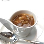 レストラン アラジン - 毛蟹のロワイヤルスープ　絶品！　2015-4