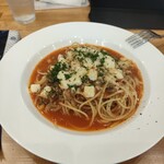 KOGUMAパスタ - 料理写真:モッツァレラのトマトボロネーゼ