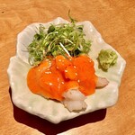 酒場シナトラ - 赤海老の塩辛　880円（税込）