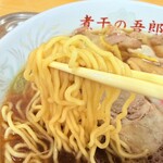 煮干の五郎 - 中細たまご麺
