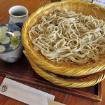 蕎麦 つづら - せいろ。ｗｉｔｈお替りせいろ