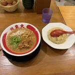 東大 - 炒飯セット 1,280