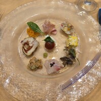 ダノイ高輪 - 前菜の盛り合わせ