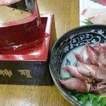 庶民 - 2015年4月　蛍烏賊酢味噌和え(兵庫県産税込250円)