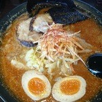 杉のや - 辛味噌ラーメン(全のせ)