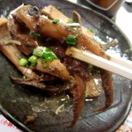 元祖立ち飲み屋 - イカのわた焼き￥230円