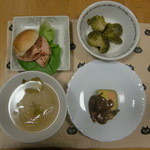 バックシュトゥーベ ツオップ - 写真は別の日の夕食に作った似たようなメニュー