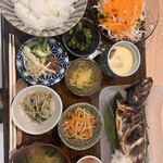 よし紀 - ランチよし紀御膳アジ焼き2,200円