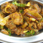 プルジャ ダイニング - フライド・マトン　￥800