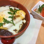 平成軽井澤食堂 - ふわとろオムレツの焼チーズカレー
