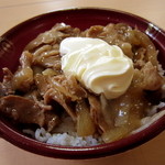 一番飯 - 肉マヨ丼￥380円