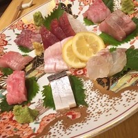 烏賊 鮨ダイニング 鮮助 大宮東口本店 - 刺身、美味い^^
